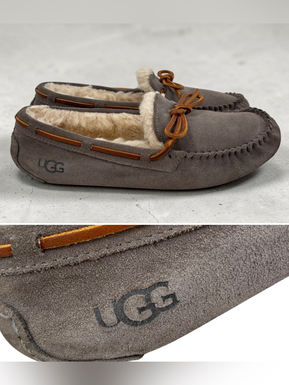 UGG Dakota Slipper Sz.11/11.5 Gray